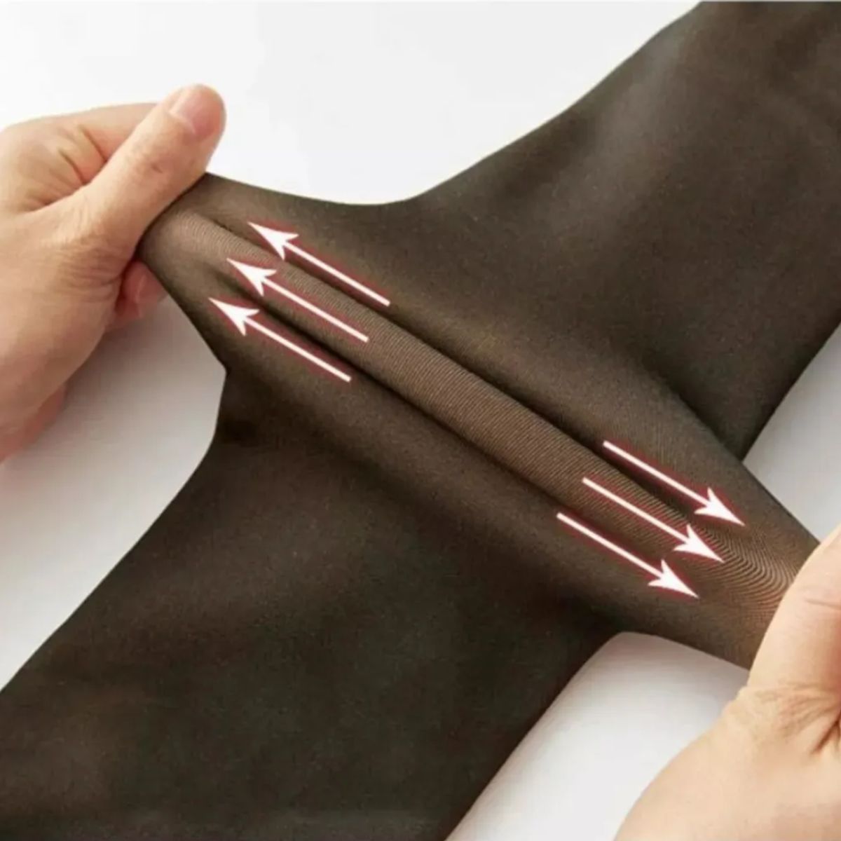 OMAS - Panty Efecto Piel Mujer para Invierno con Micropolar Térmicas