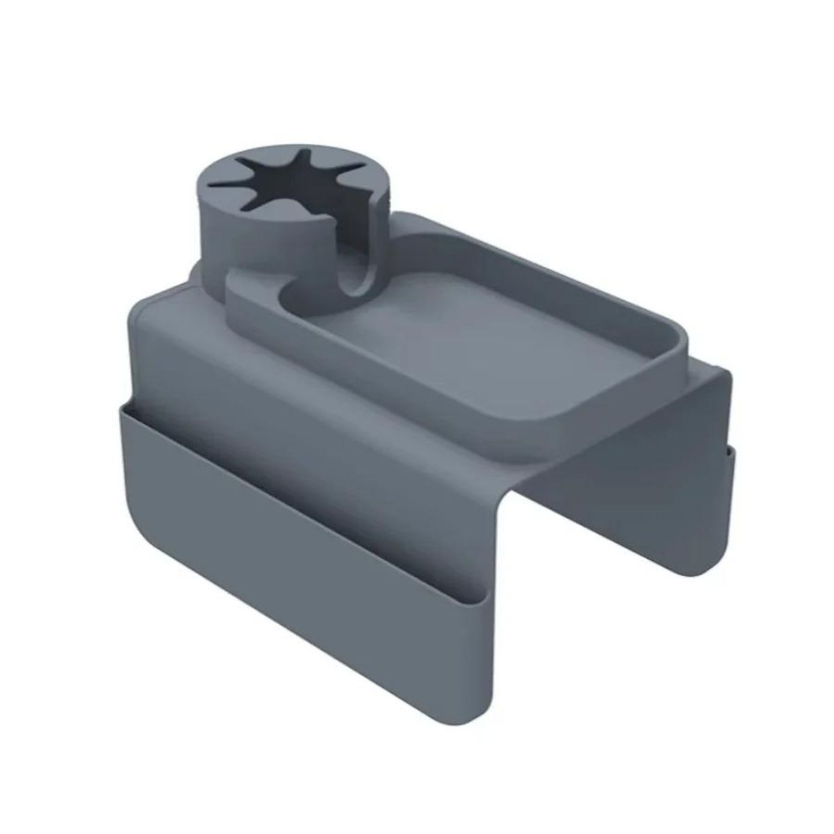 GENERICO - Organizador reposabrazos sofá silicona portavasos lateral