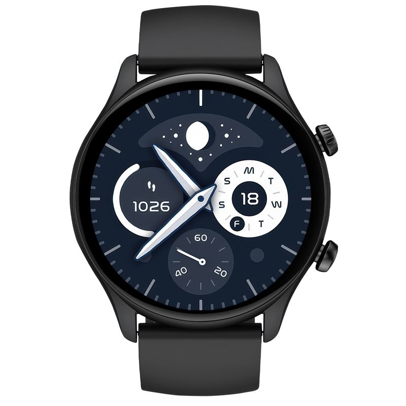 GENERICO - Smart watch Hombre Sweet Black Reloj Inteligente Android-iOS