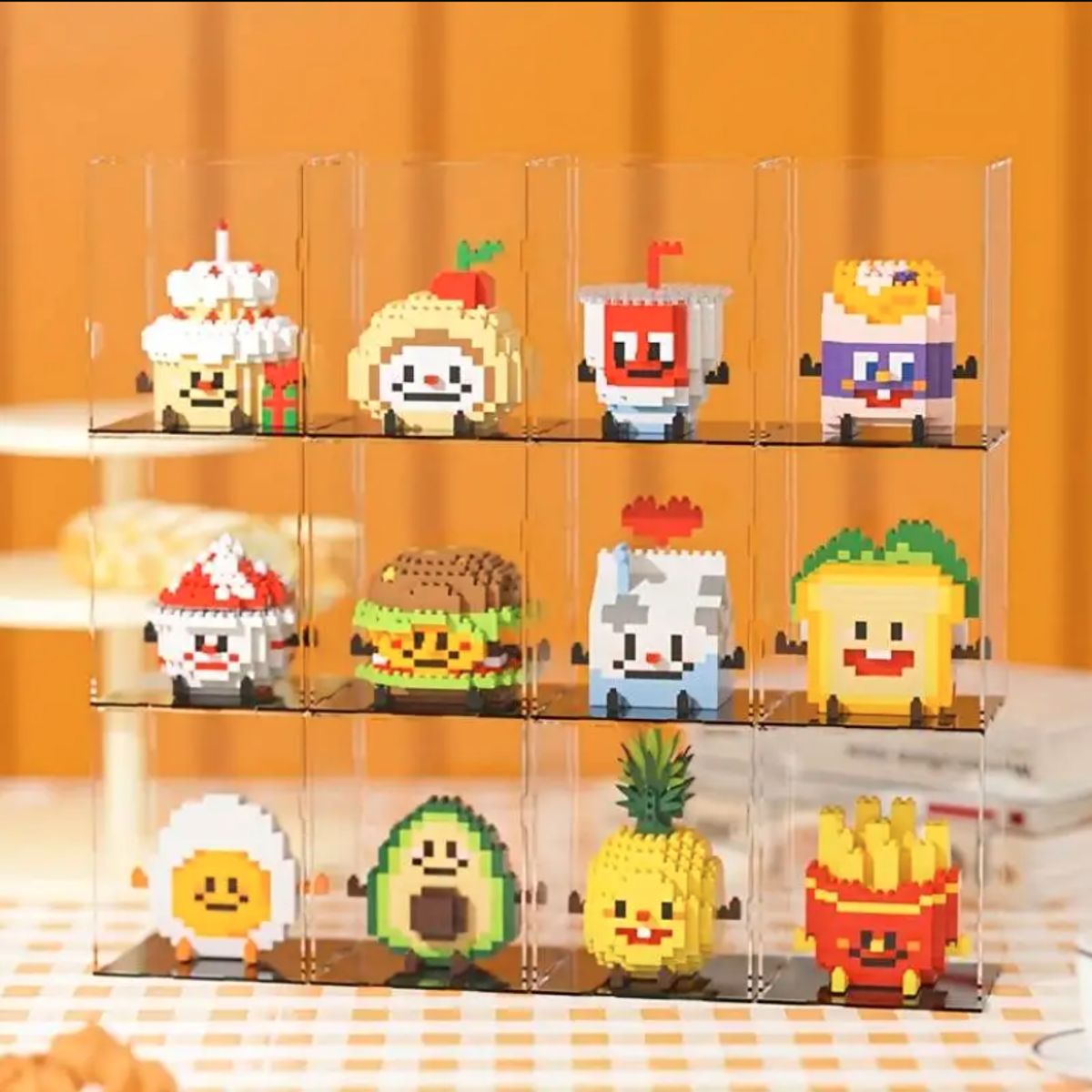 GENERICO - Mini Bloques Armables Papas Papitas Coleccionable  sin caja