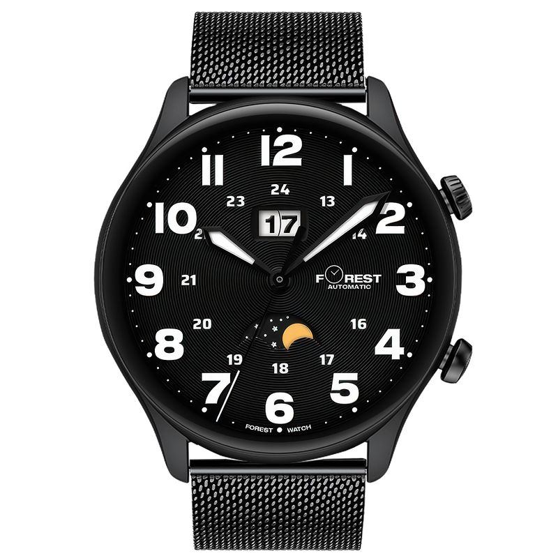 GENERICO - Smartwatch Hombre Sweet Black Pro Reloj Inteligente Android-iOS