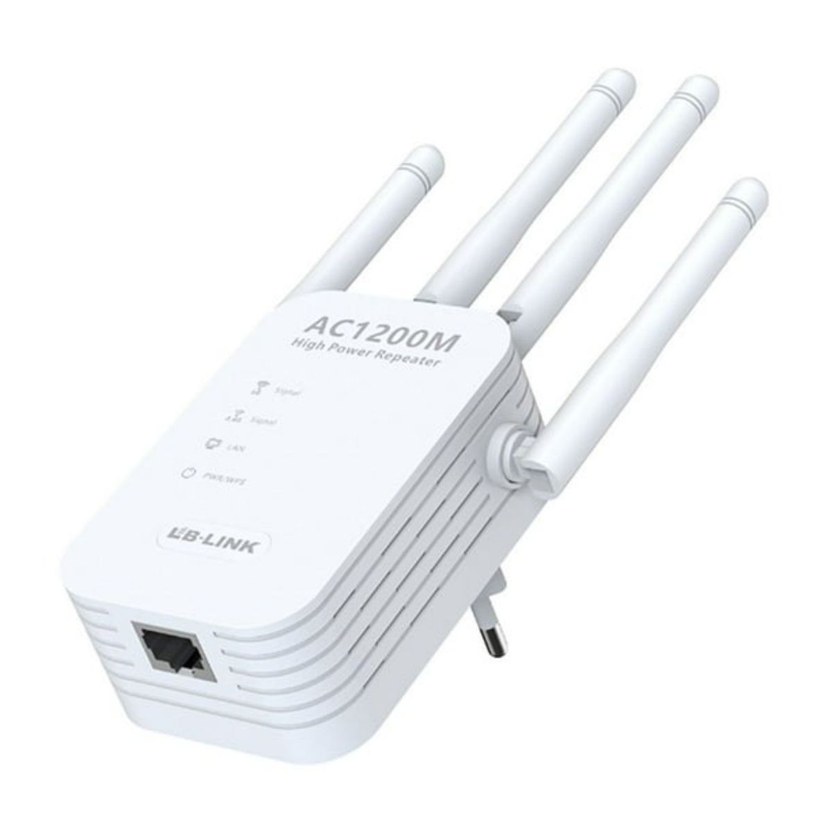 GENERICO - EXTENSOR REPETIDOR SEÑAL WIFI AC1200 DUAL BAND 1200MBPS HIGH GANG LB-LINK