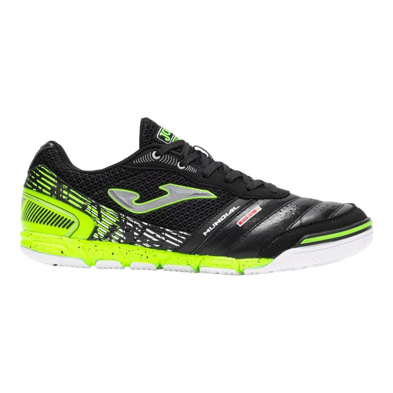 JOMA - Zapatillas Futbolito Hombre Joma Mundial Indoor Negro