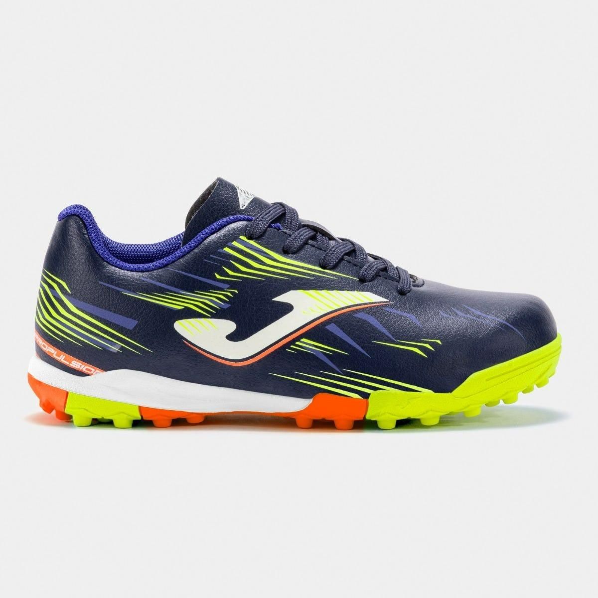JOMA - Zapatillas Baby Fútbol Unisex Joma Propulsion JR Azul Marino