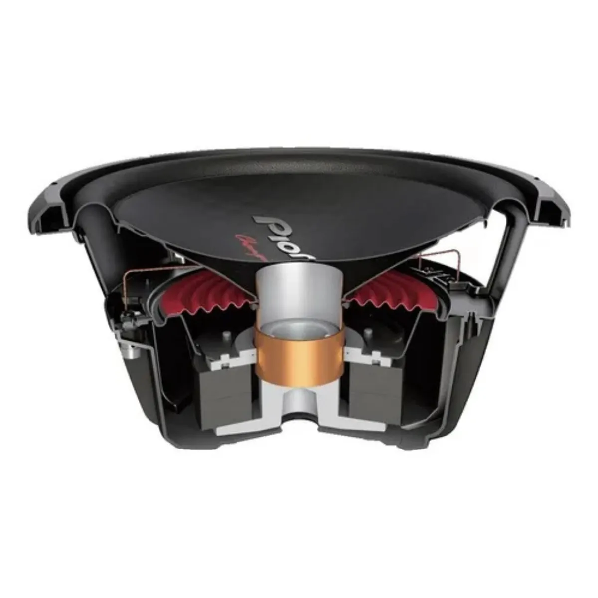 PIONEER - SUBWOOFER DE VEHICULO PIONEER TS-W312D4 NEGRO