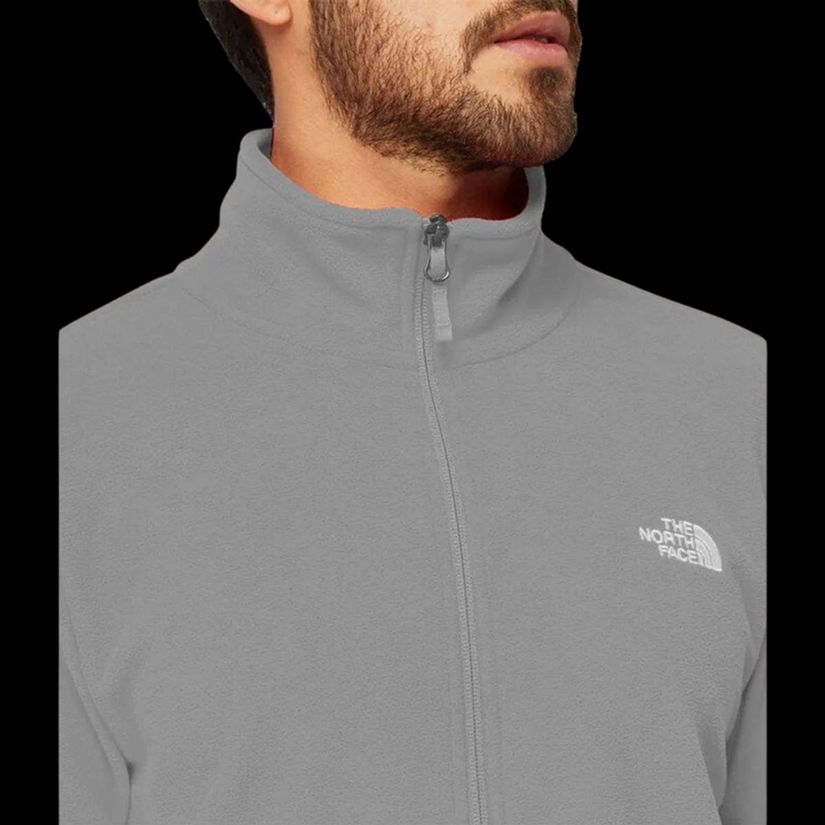 THE NORTH FACE - Polar Tka Glacier Full Zip Jacket Gris