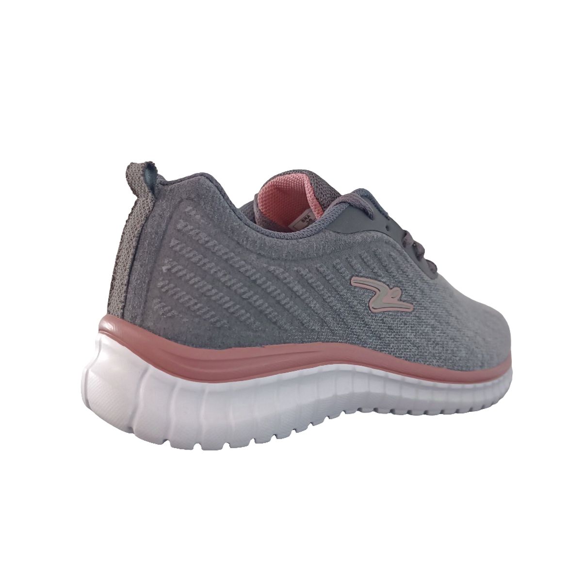 POZATINI - ZAPATILLA DEPORTIVA MUJER CENIZA ROSA 8614