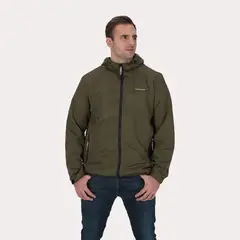 GANGSTER - Plus Cortaviento Chill Verde Oliva Oscuro