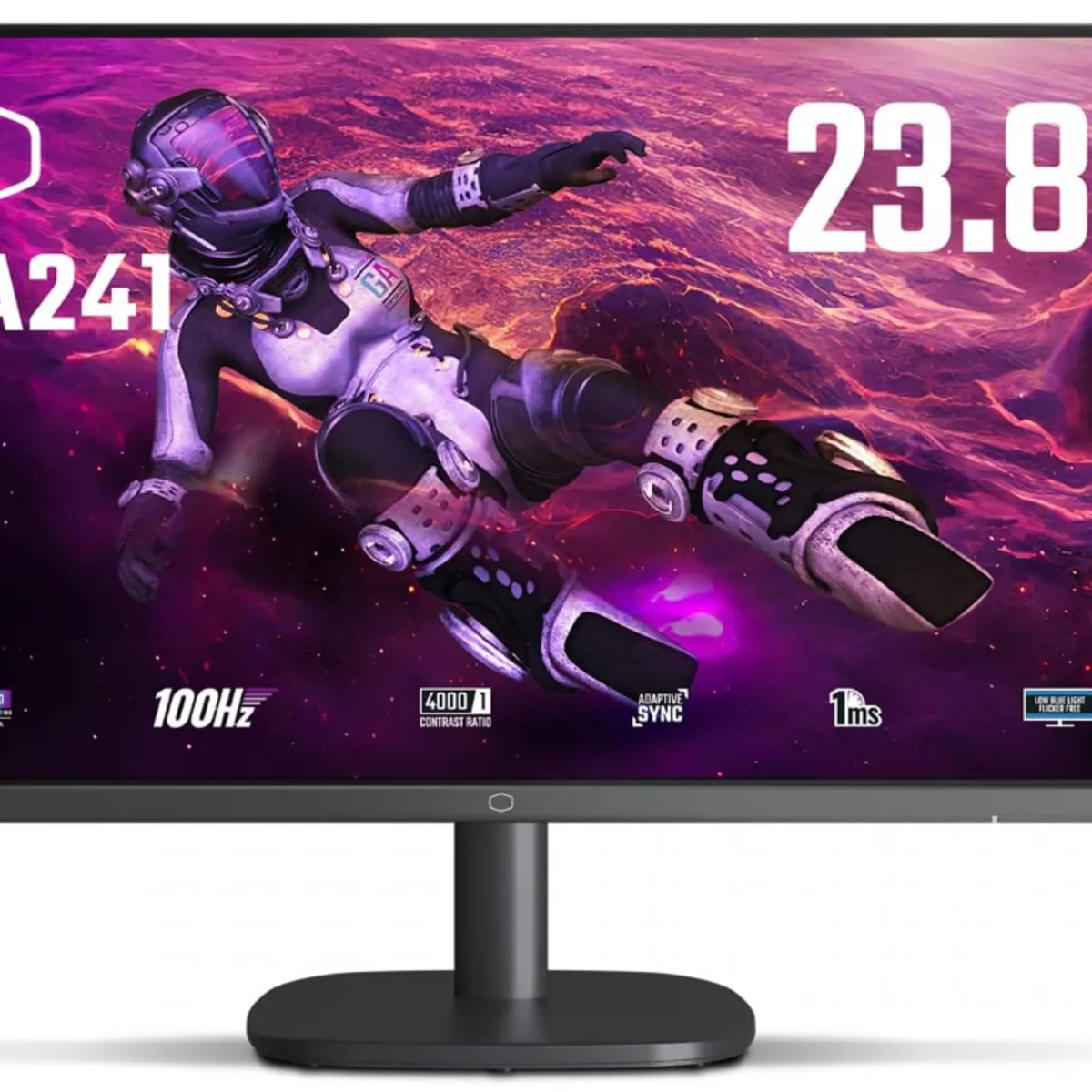 COOLER MASTER - Monitor Gamer 24" - Cooler Master GA241 - Full HD (1920x1080) - 1 ms