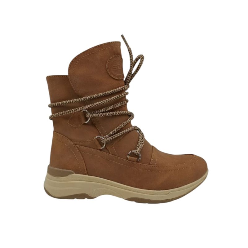 HERIEL - Bota Café Plataforma Mujer