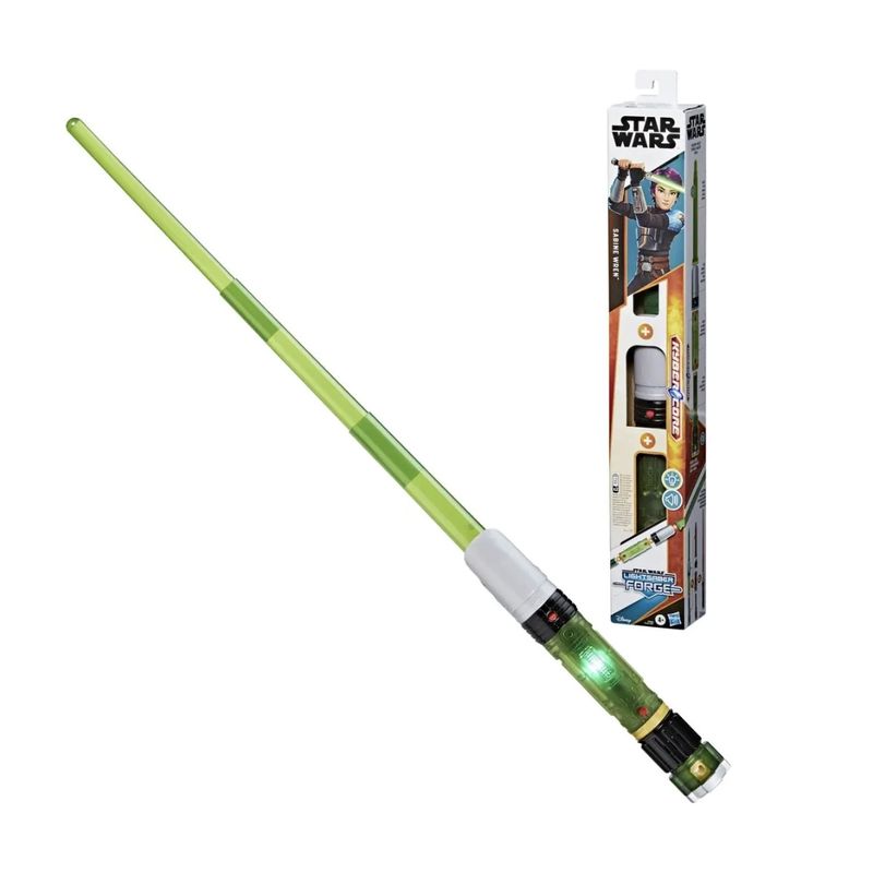 HASBRO - Sable De Luz y Sonido Star Wars Kyber Forge - Sabine Wren