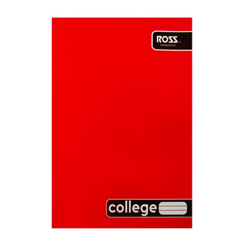 GENERICO - Cuaderno College Composición Lineal 80 hojas