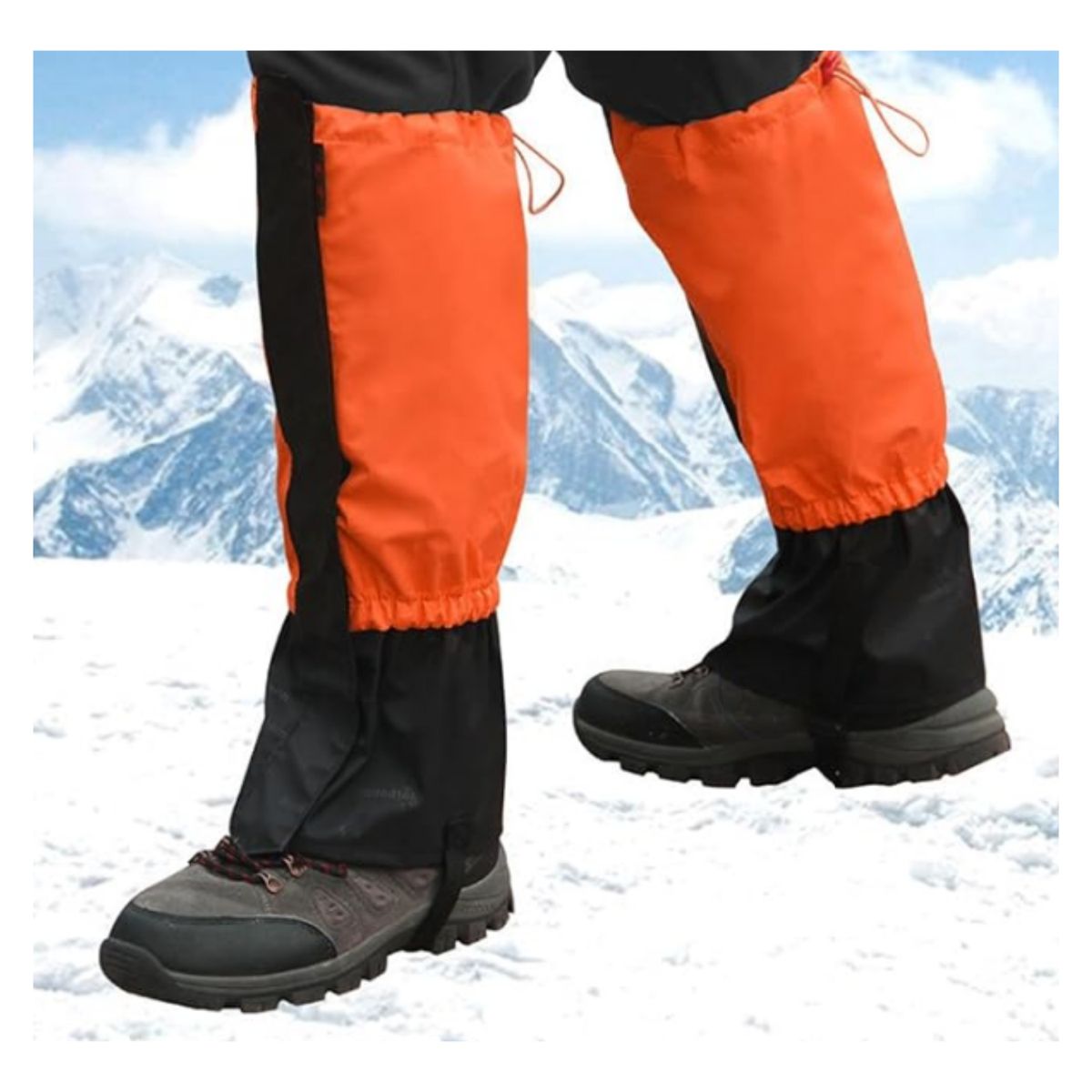 EKOL TACTICA MILITAR - Polainas Impermeable Trekking Nieve Outdoor