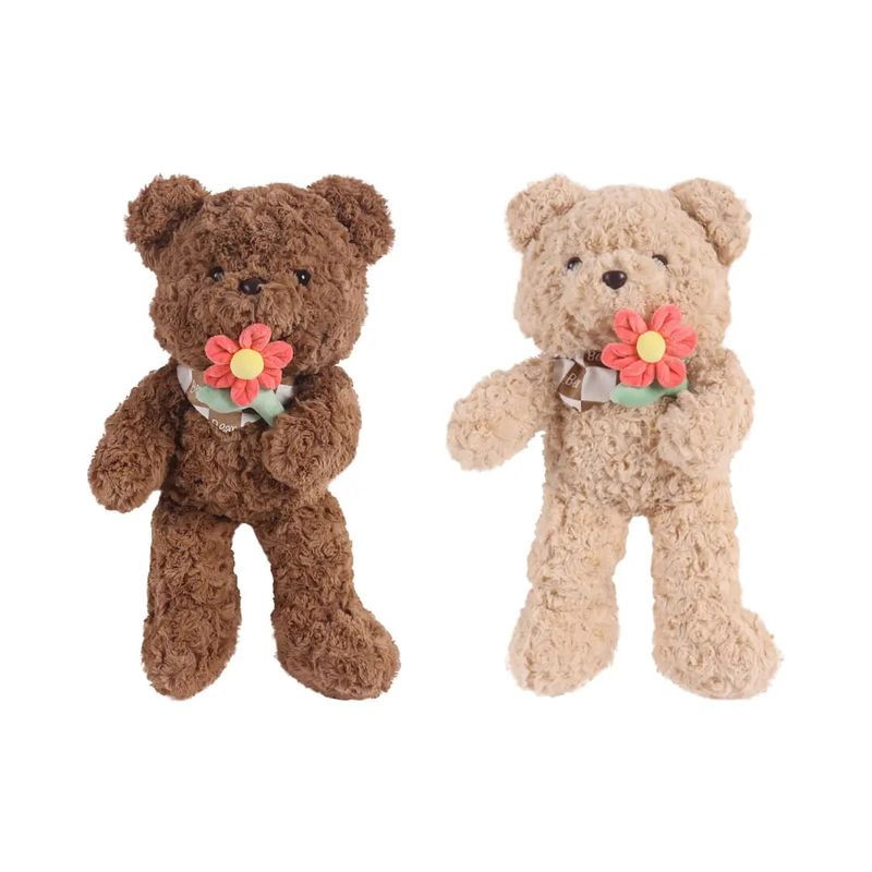 TOPSOC - Peluche Bear Flower Lover Mediano 65cm