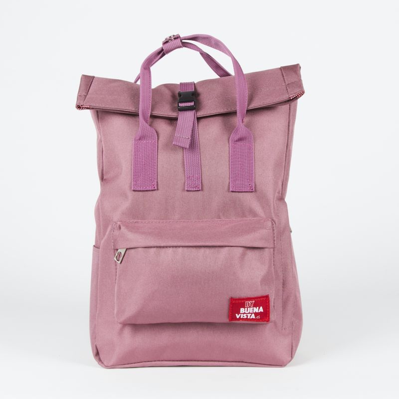 BUENAVISTA - Mochila Impermeable para Notebook 14 Roll Lavanda