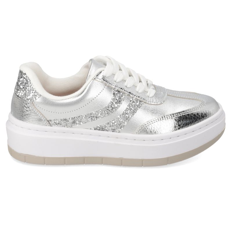 VIZZANO - Zapatillas Mujer Casuales Plateado Vizzano