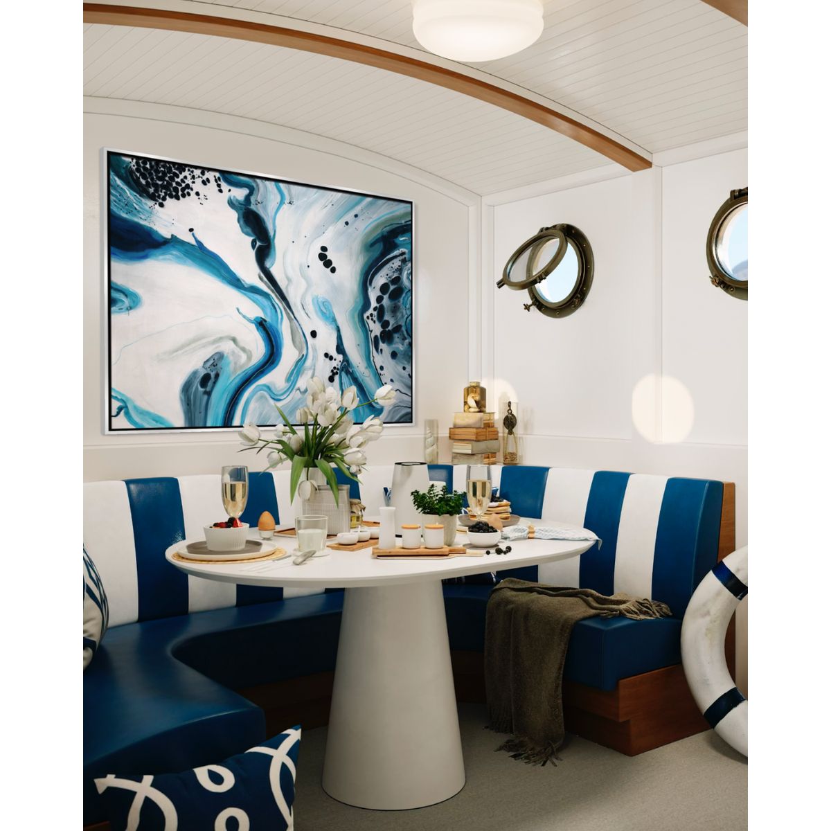 GENERICO - Cuadro abstracto decorativo 120 x 160