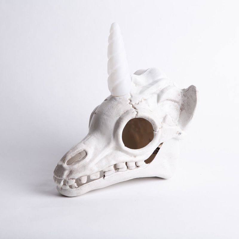 FRANK & MORTIS - Esqueleto Cabeza de Unicornio Led Frank & Mortis