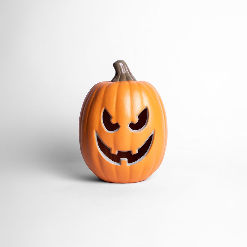 FRANK & MORTIS - Calabaza con Luz Led 32 x 23 cm