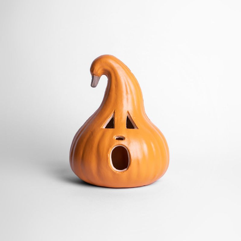 FRANK & MORTIS - Calabaza con Luz Led 30 x 23 cm Frank & Mortis