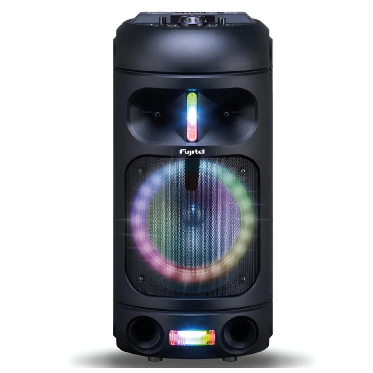 FUJITEL - Parlante Bluetooth Karaoke 8 15W RGB Con Microfono