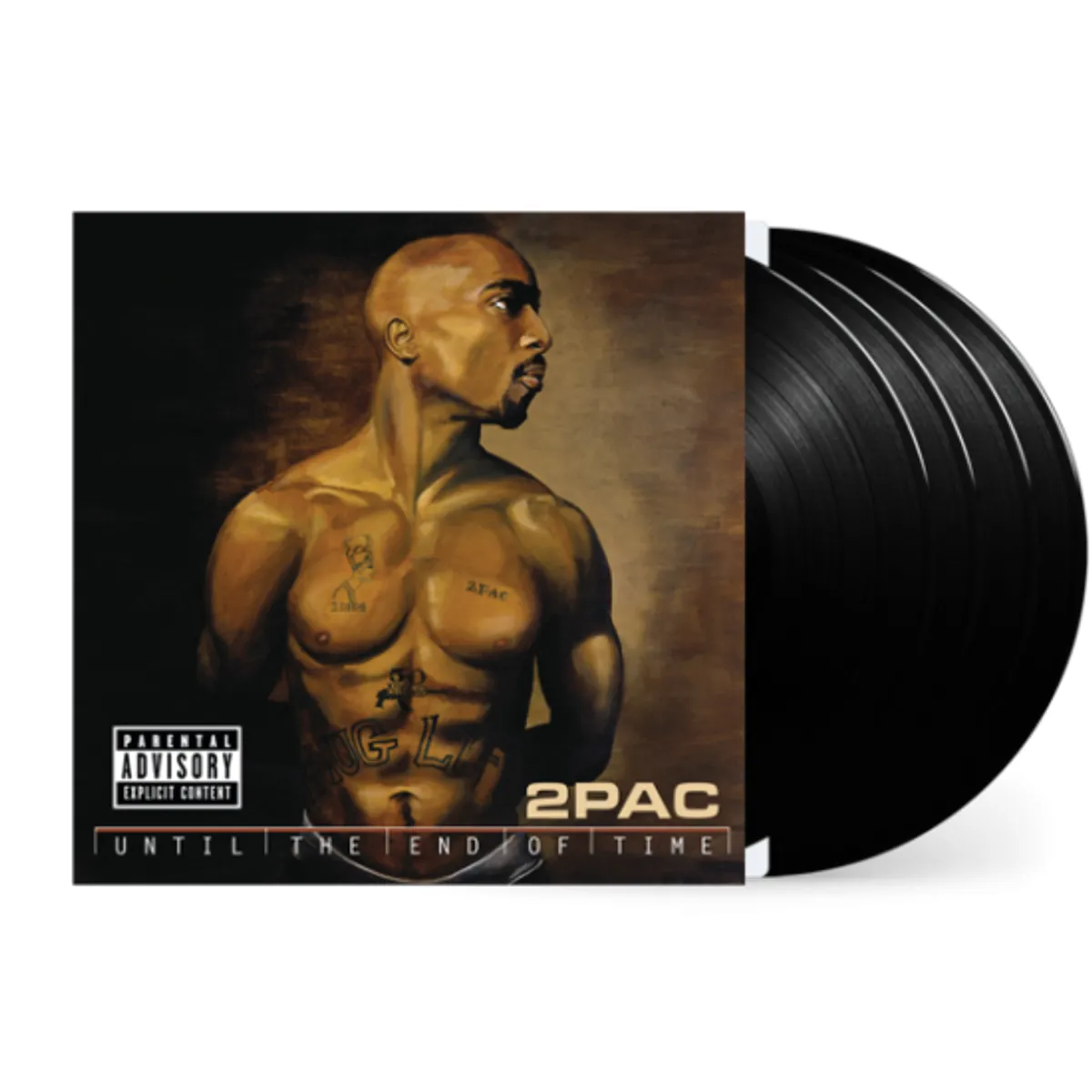GENERICO - 2Pac - Until The End Of Time - Vinilo Cuádruple