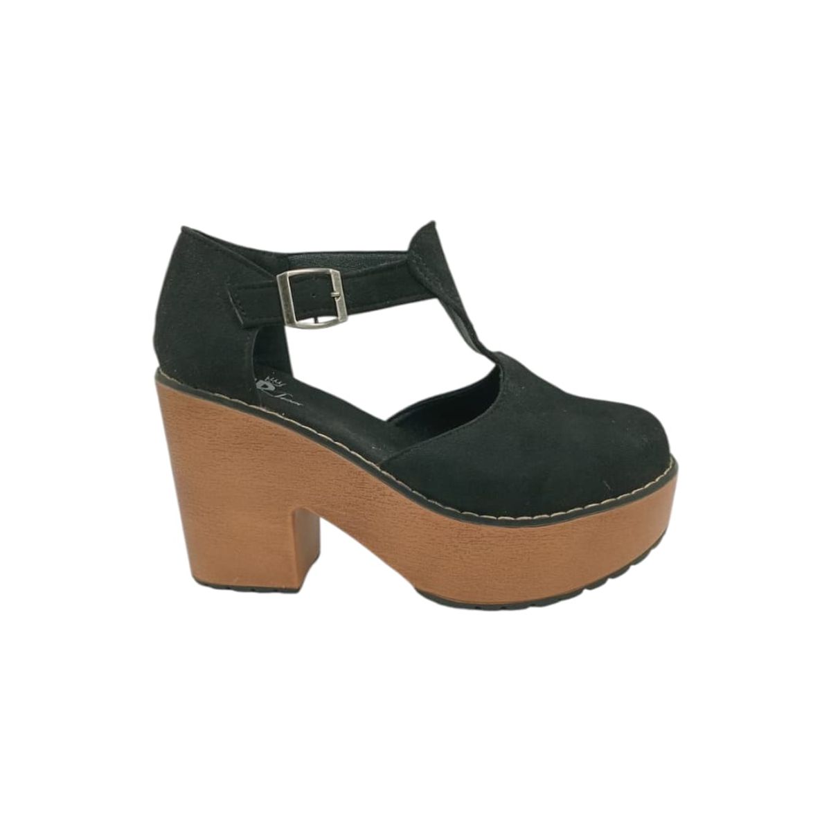 HERIEL - Zapato Negro Plataforma Mujer