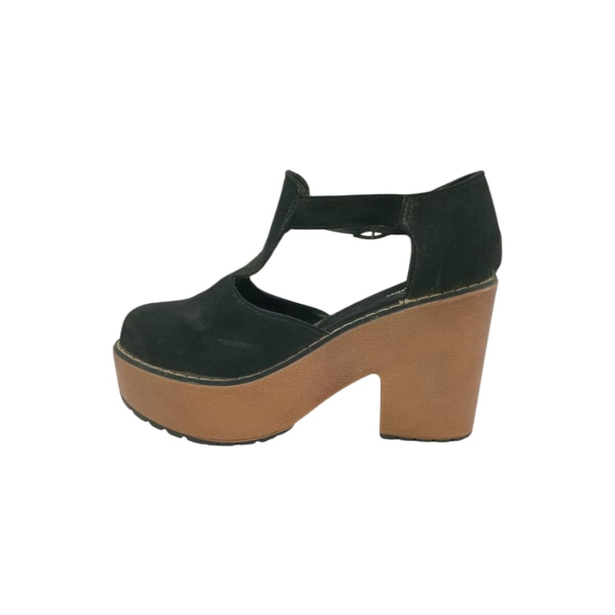 HERIEL - Zapato Negro Plataforma Mujer