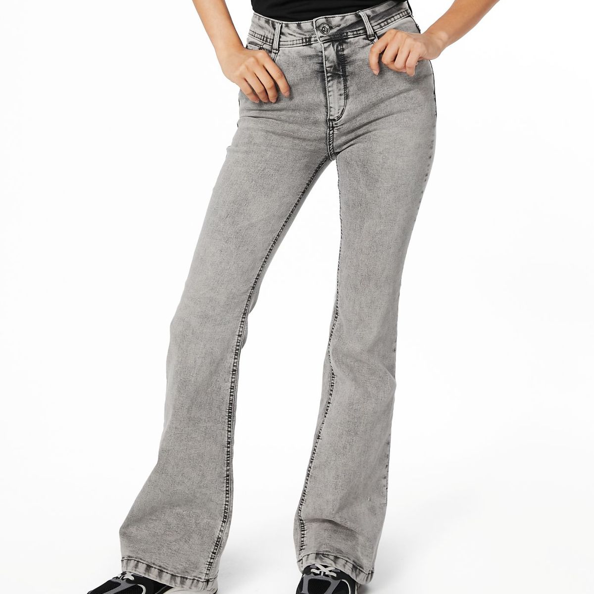 EFESIS - Jeans Flare Tiro Medio Mujer Efesis