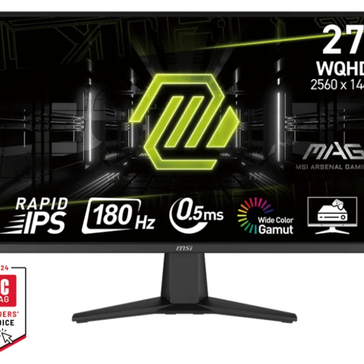 MSI - Monitor Gamer 27" -  MSI MAG 275QF -  WQHD (2560 x 1440) - 0.5ms