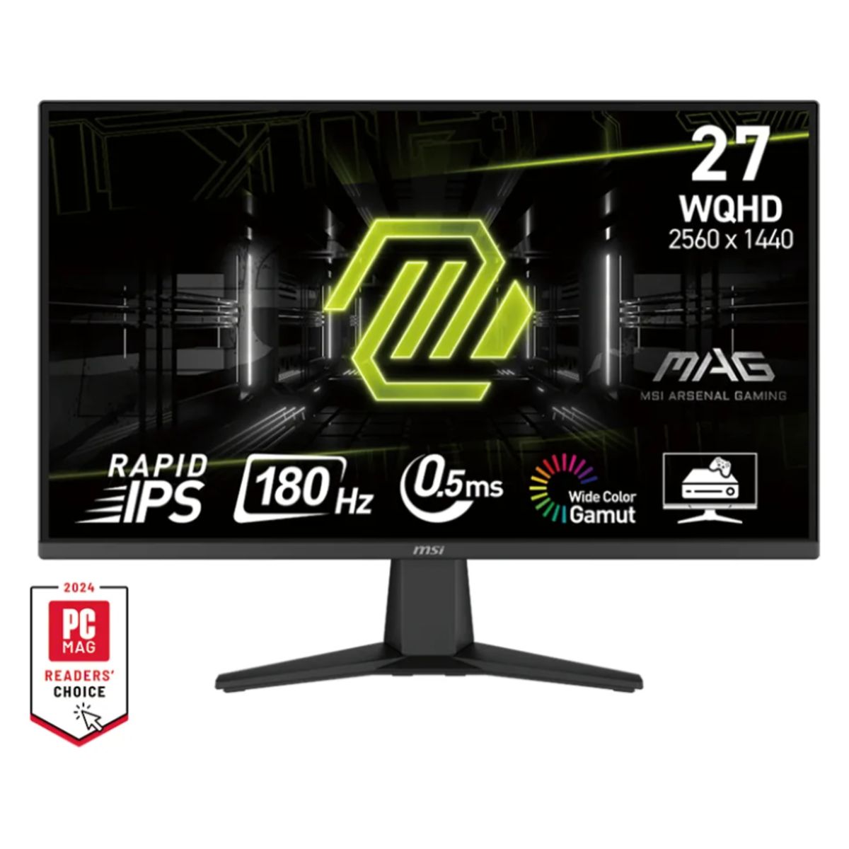 MSI - Monitor Gamer 27" -  MSI MAG 275QF -  WQHD (2560 x 1440) - 0.5ms