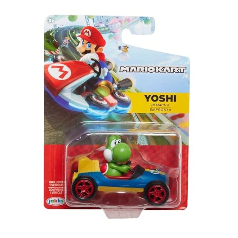 JAZWARES - Figura Yoshi - Mario Kart
