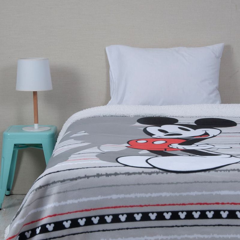 MASHINI - Frazada Sherpa polar Infantil Disney