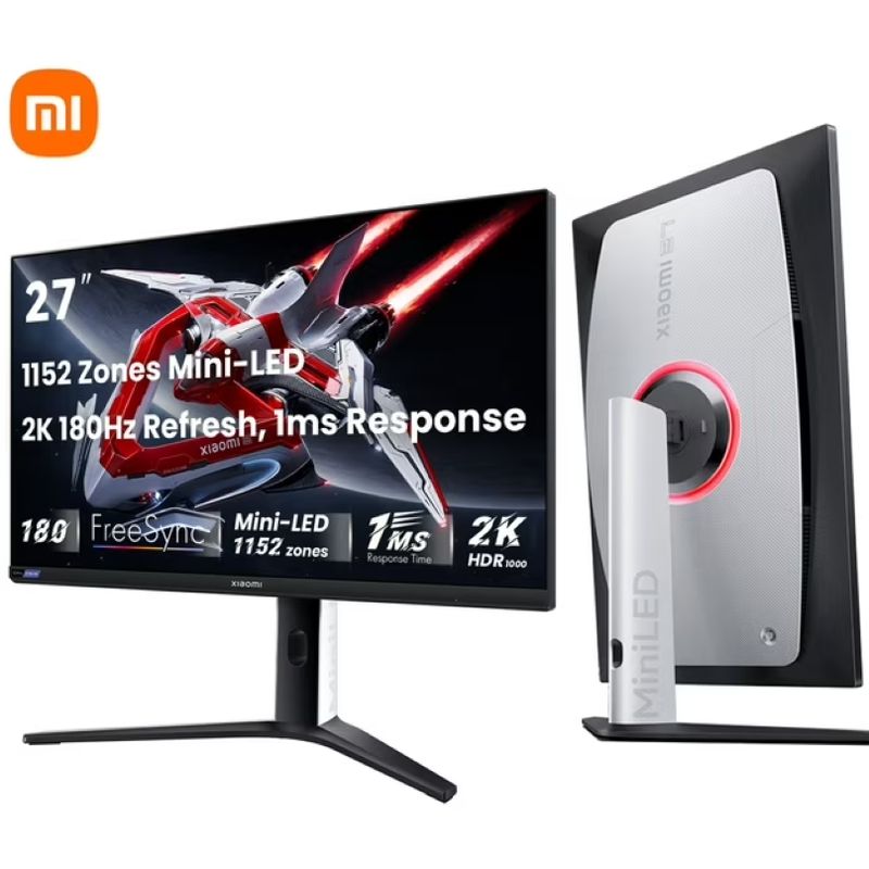 XIAOMI - Monitor Gamer 27" - Xiaomi G Pro 27i - QHD (2560x1440 px) - 1 ms