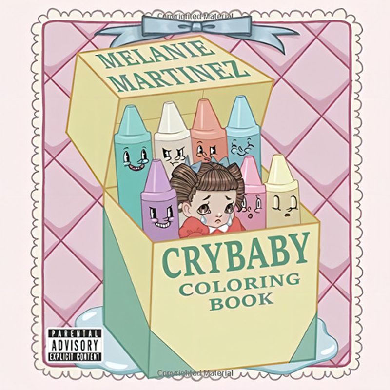 GENERICO - Libro Para Colorear - Cry Baby Coloring Book