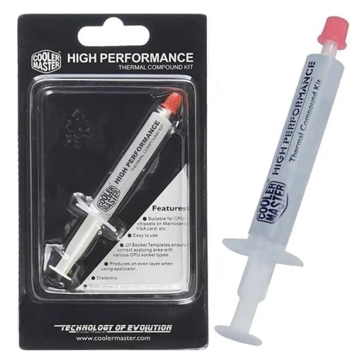 COOLER MASTER - Pasta Térmica Disipadora Cooler Master High Performance