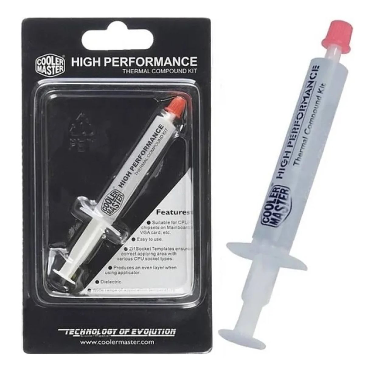 COOLER MASTER - Pasta Térmica Disipadora Cooler Master High Performance