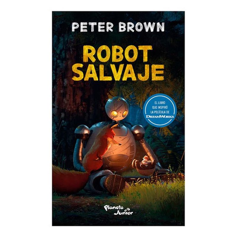 GENERICO - Libro Robot Salvaje - Planeta Junior - Peter Brown