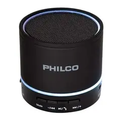 PHILCO - Parlante Portatil Bluetooth USB 3W Negro P295