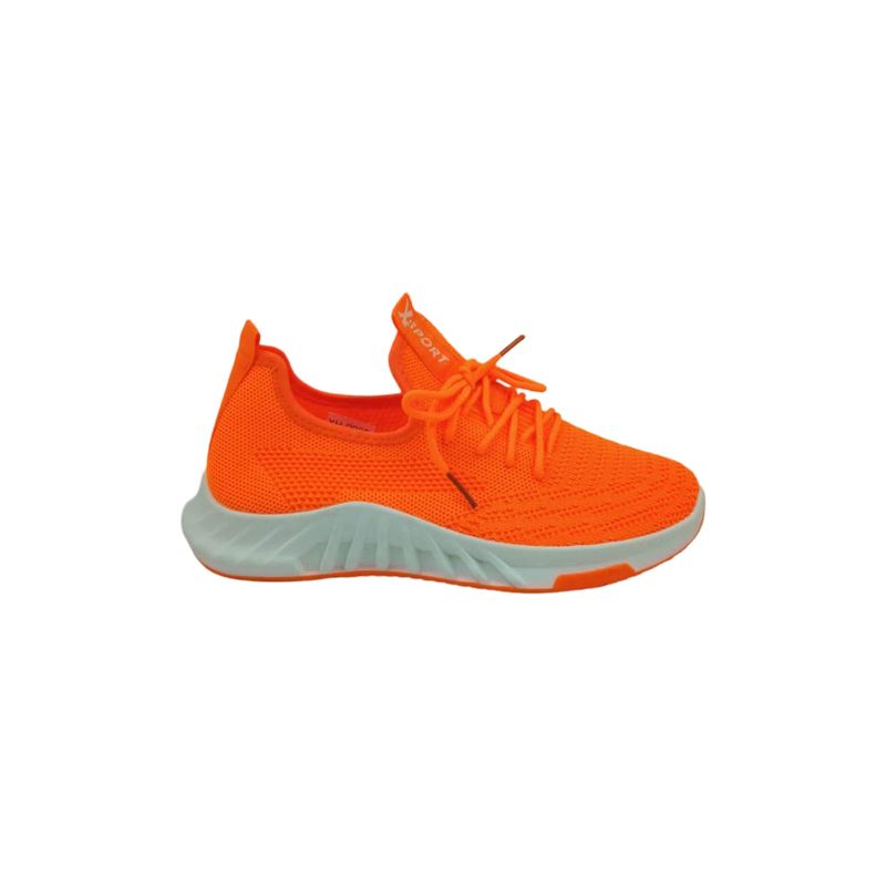 HERIEL - Zapatilla Naranja Plataforma Mujer