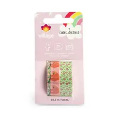 VILLAGE - Set 2 washi tape perezoso