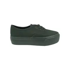 HERIEL - Zapatilla Negra Plataforma Mujer