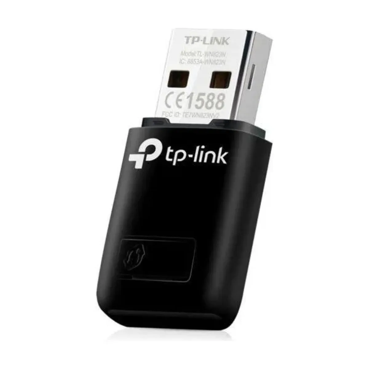 TP LINK - Adaptador WiFi USB 300Mbps Negro Tl-wn823n