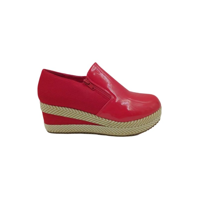 HERIEL - Zapato Panchita Rojo Mujer