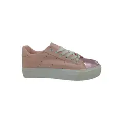 HERIEL - Zapatilla Rosa Plataforma Mujer