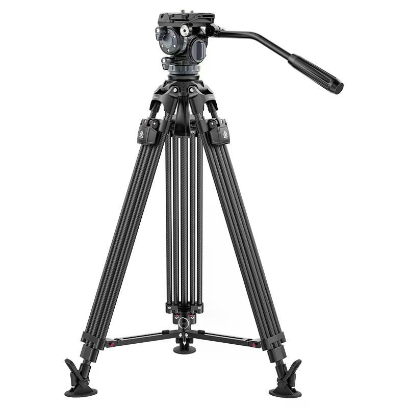 ULANZI - Ulanzi Video Fast de Fibra de Carbono Trípode Profesional Avanzado Para Video y Cine T046