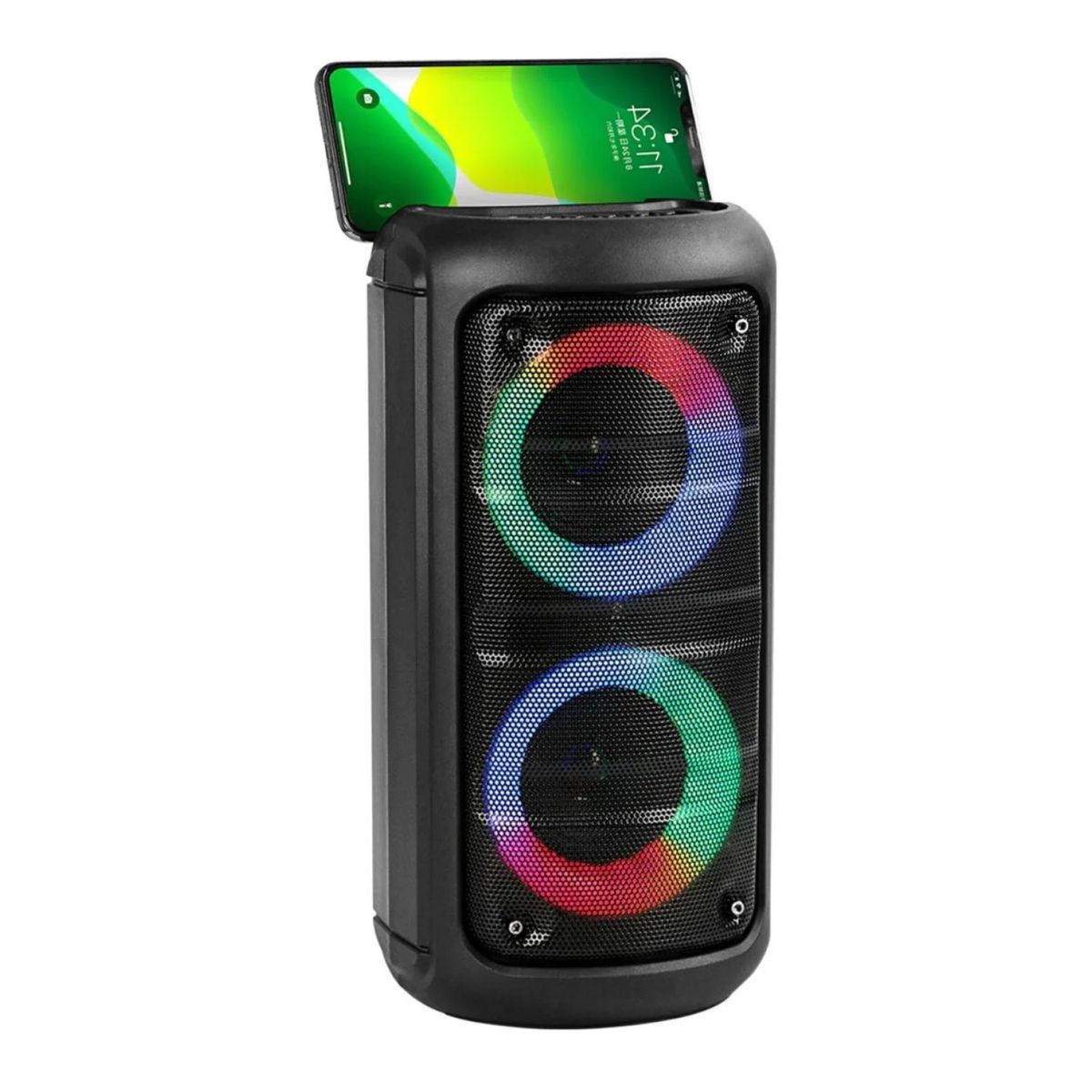 MLAB - Parlante bluetooth Karaoke TWS 2000W RGB ColorFell 9101