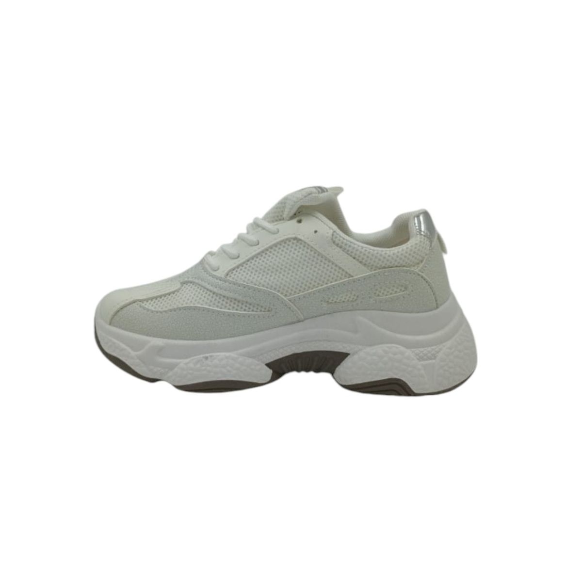 HERIEL - Zapatilla Blanca Plataforma