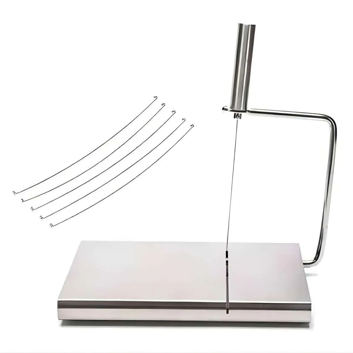 GENERICO - Cortadora De Jamón Y Queso Acero Inoxidable Multifuncional