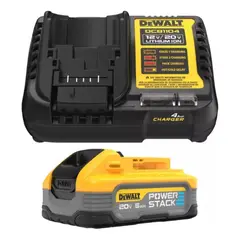 DEWALT - Cargador Dcb1104 + Bateria Power Stack 5 Ah 20v Dewalt. E.o